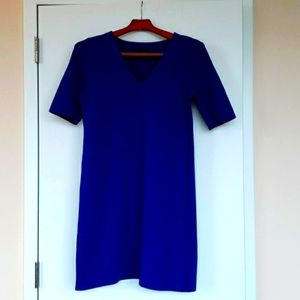 Beautiful Ann Taylor royal blue sweater dress